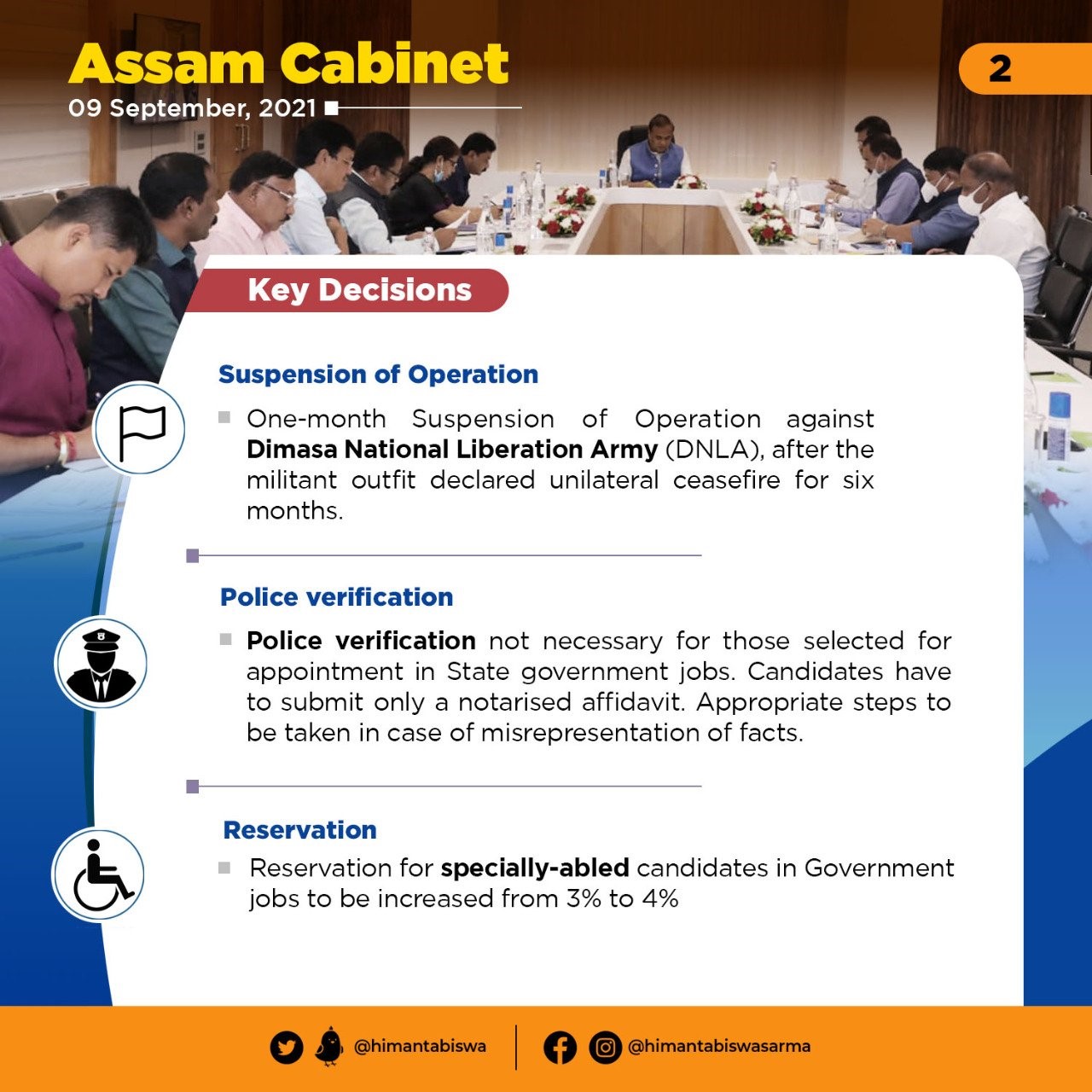 Cabinet Decision taken on 9th of September 2021 (2)