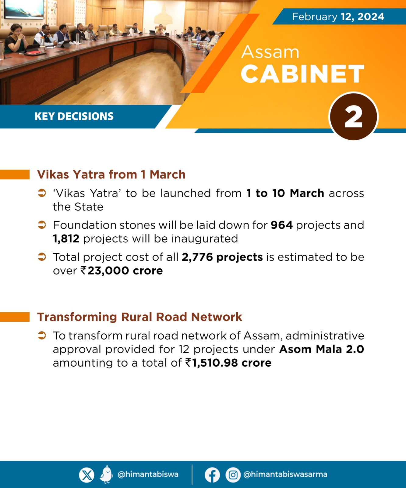 Cabinet decision on 12 February, 2024 (2)