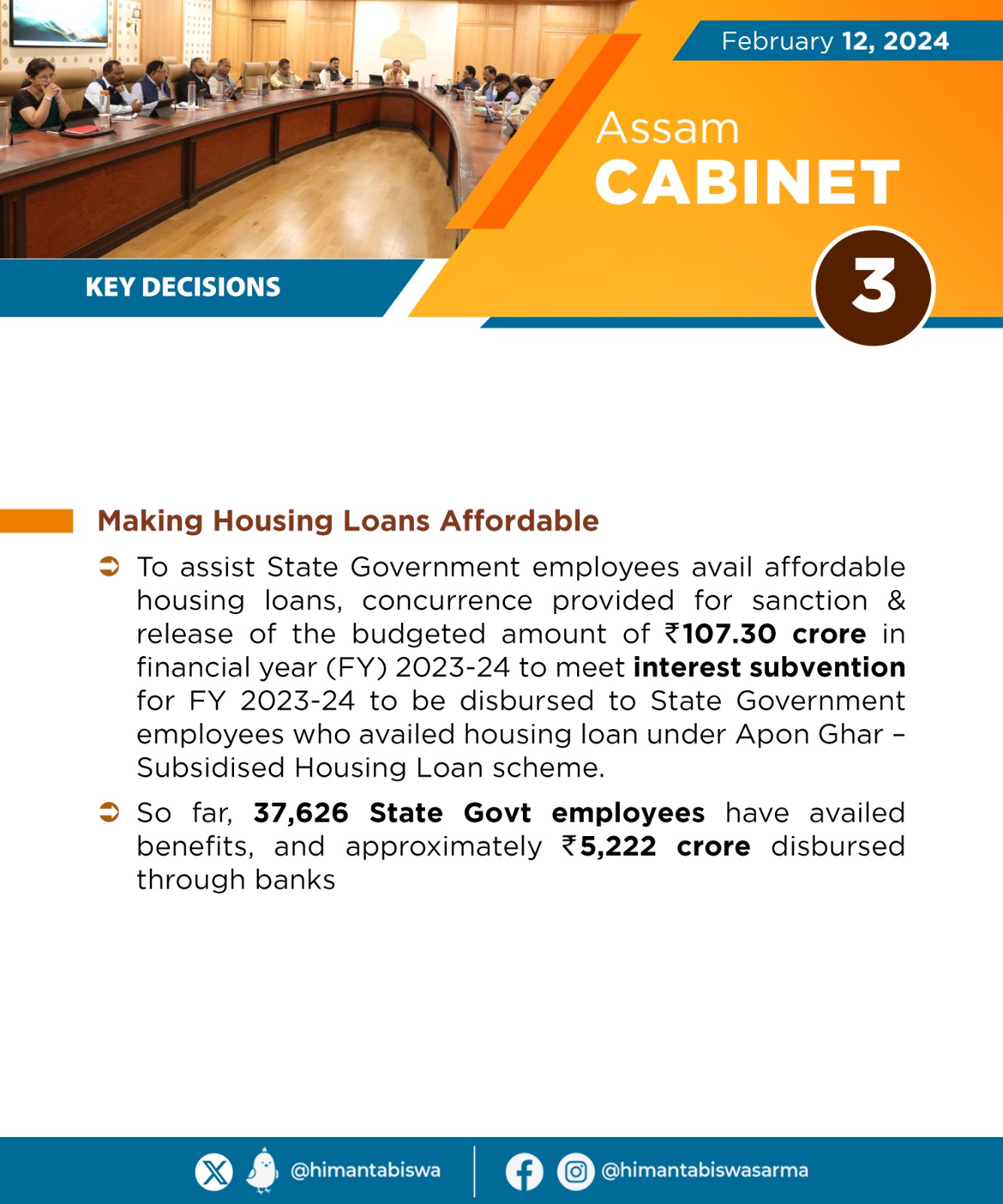 Cabinet decision on 12 February, 2024 (2)