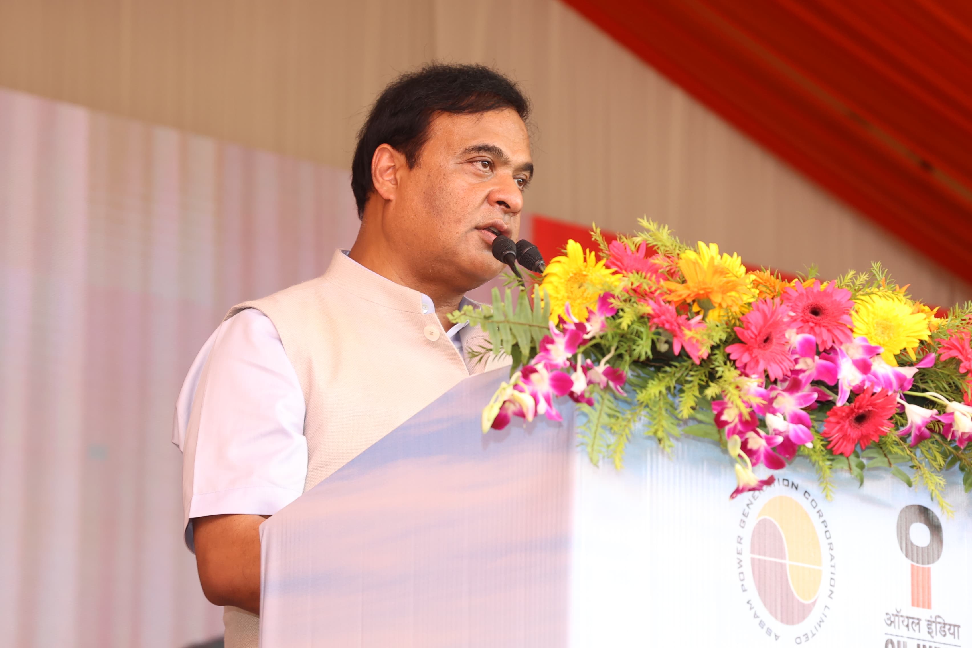 Laid the foundation stone of a 25MW Solar Power Plant at Namrup in Dibrugarh today
