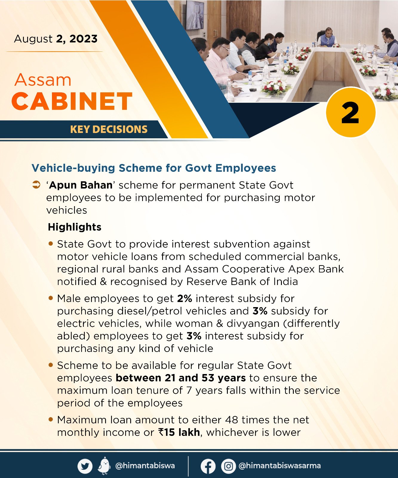 Cabinet Decision on 2nd August, 2023 (2)