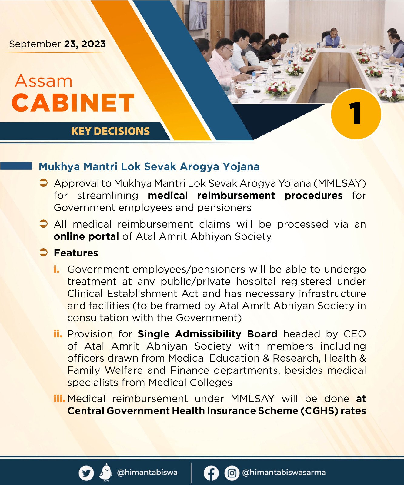 Cabinet Decision on 23rd September, 2023 (1)