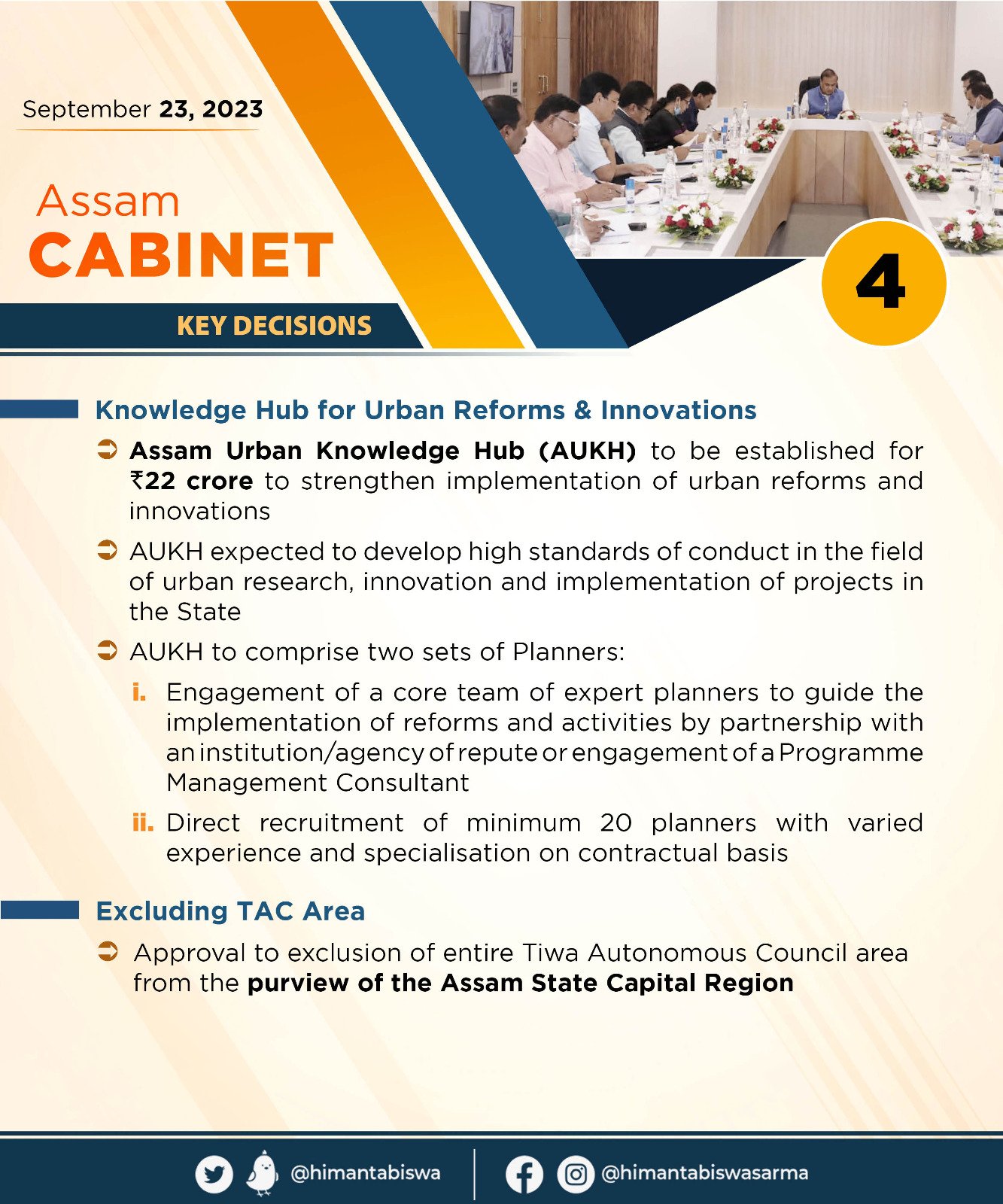 Cabinet Decision on 23rd September, 2023 (4)