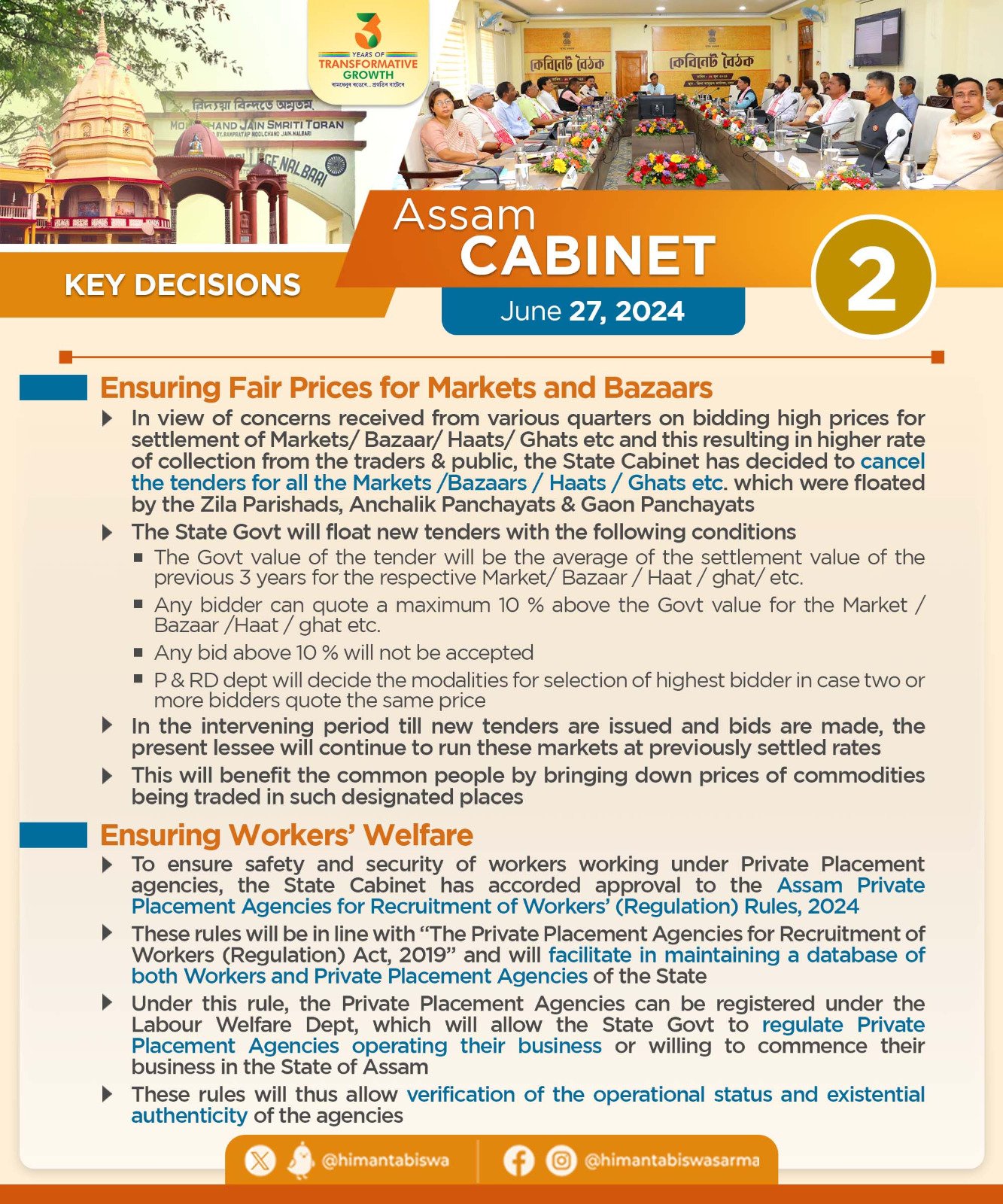 Cabinet Decision on 27th June, 2024 (2)
