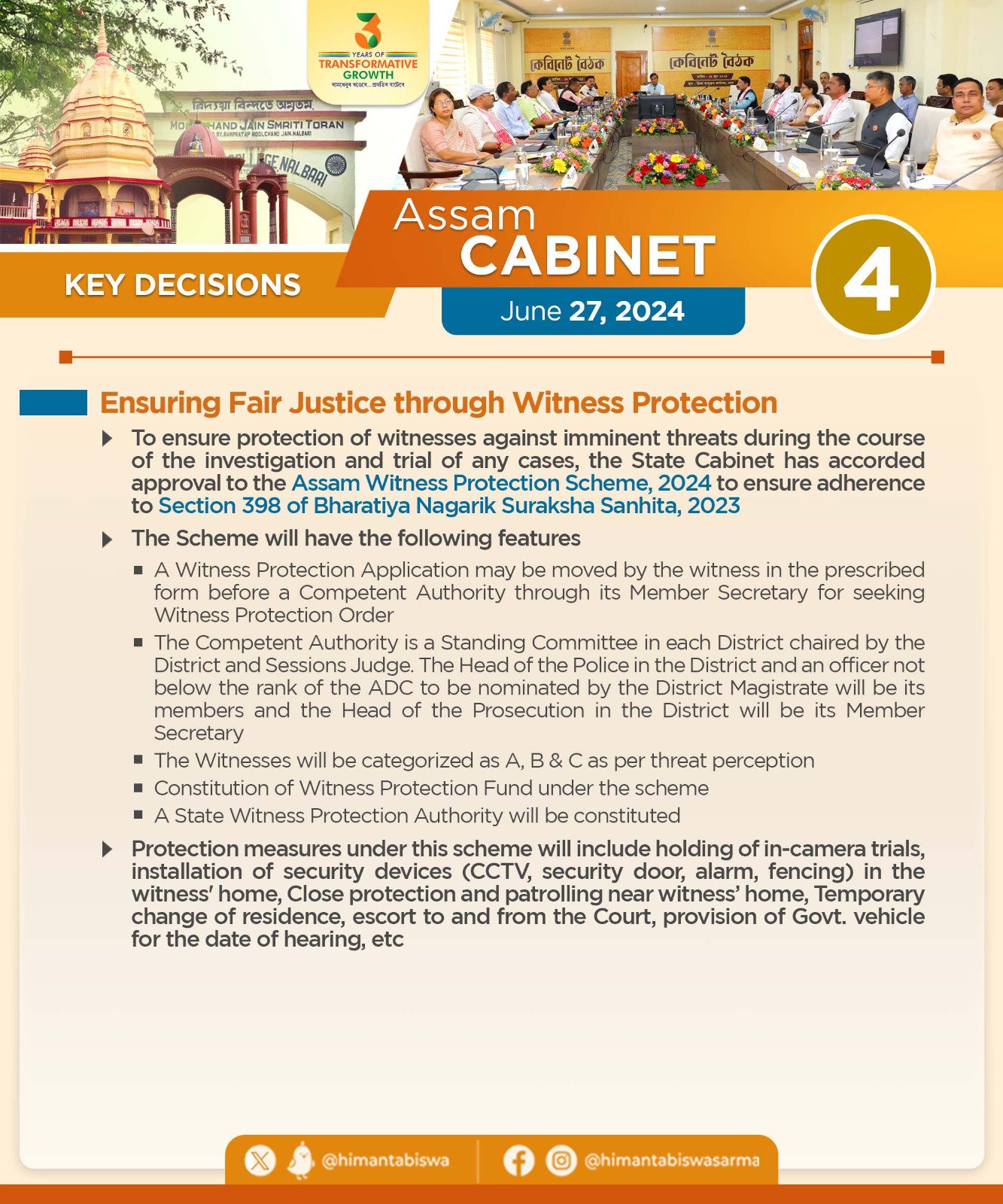 Cabinet Decision on 27th June, 2024 (4)
