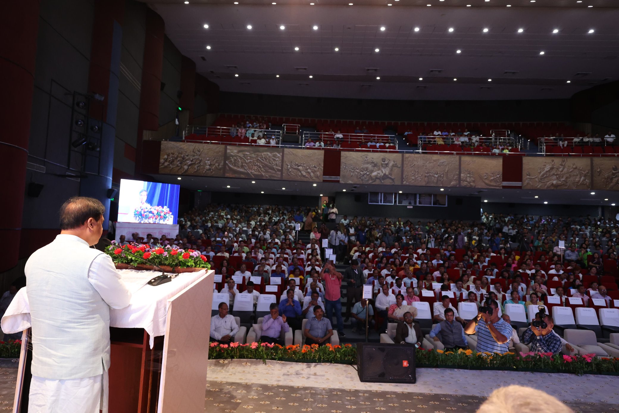 We honoured public servants with the Karmashree and Lok Sewa Awards right till the district level in recognition of their services to the people of Assam
