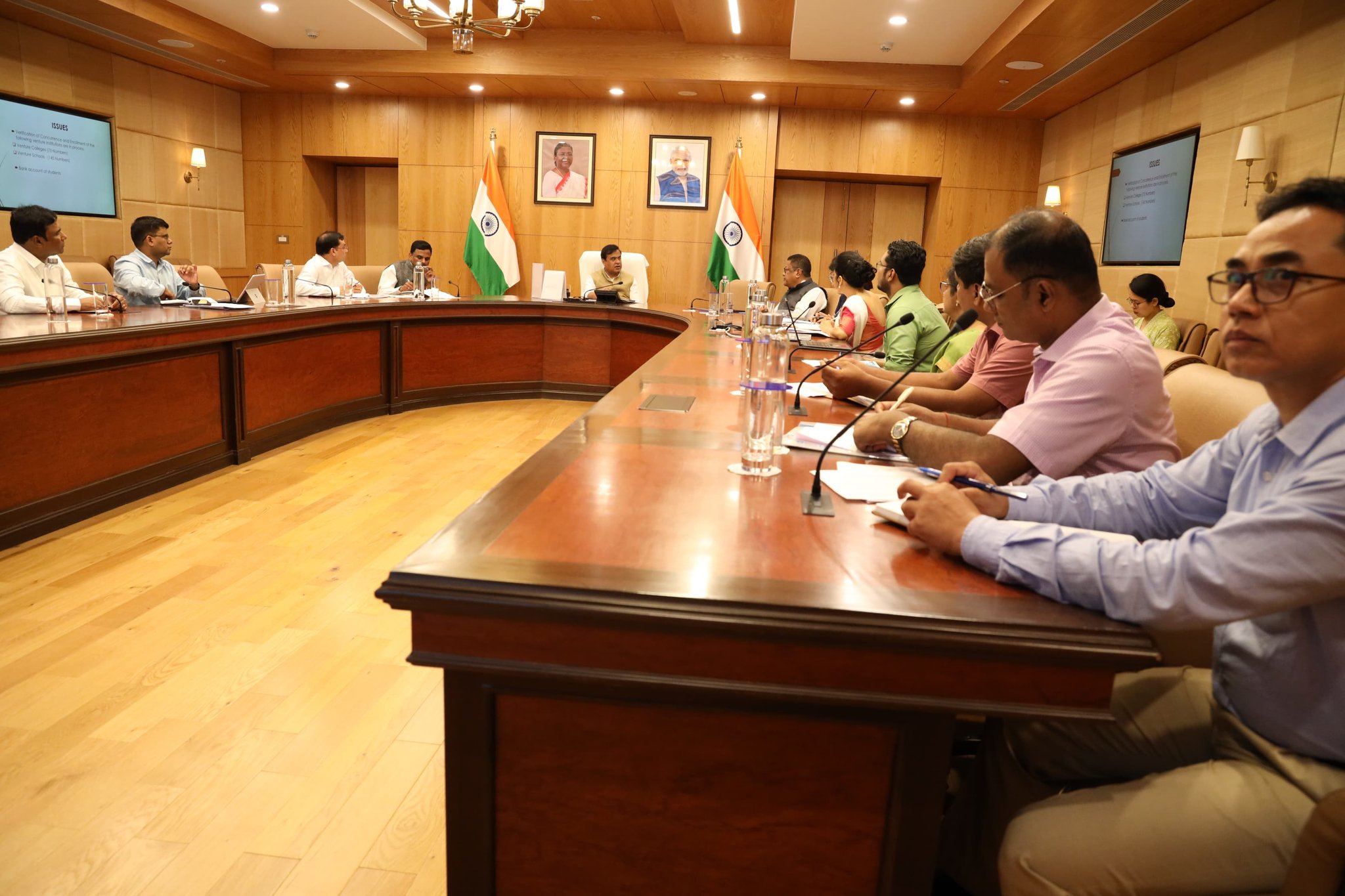 Review meeting of Nijut Moina Scheme