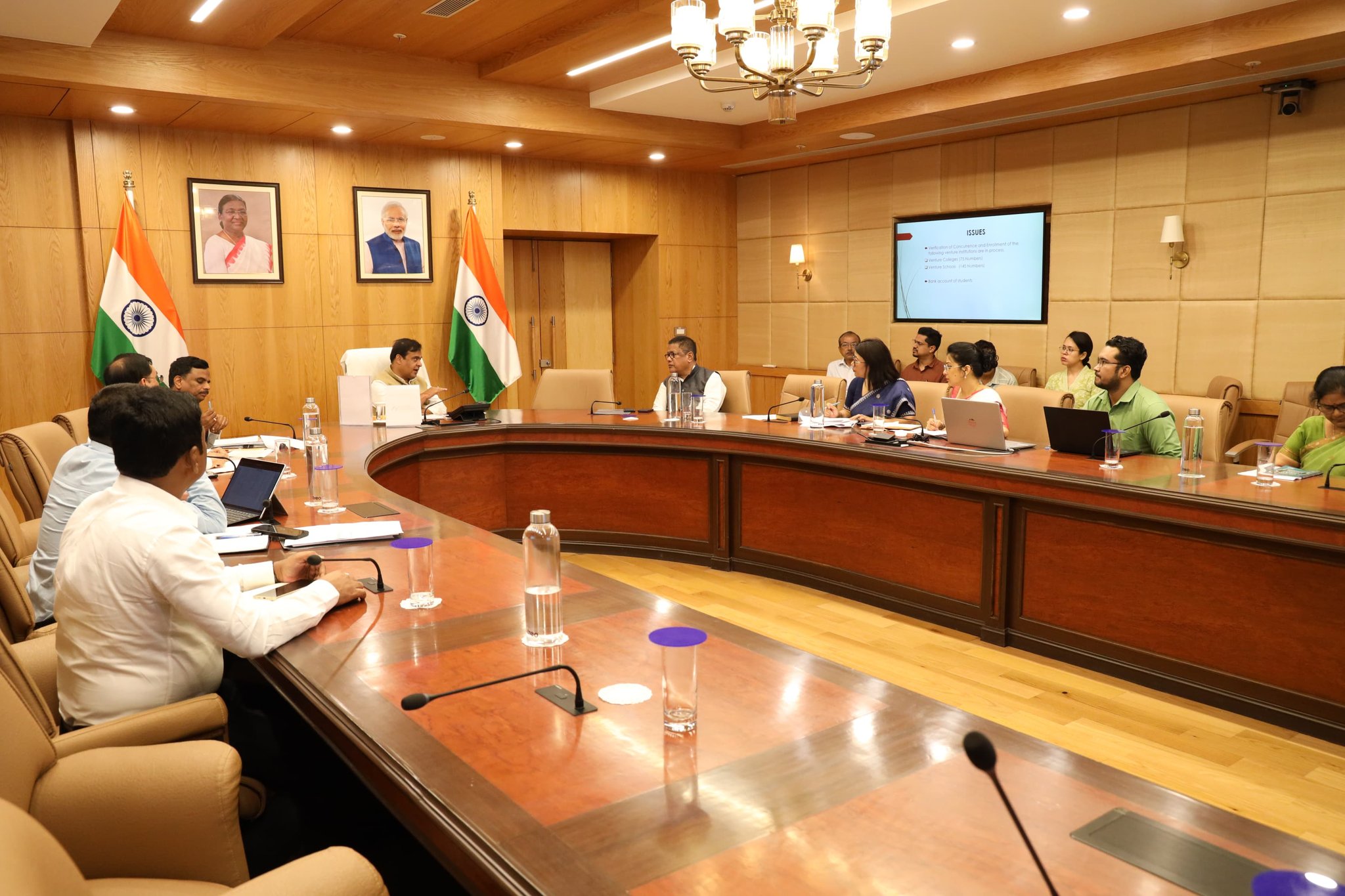 Review meeting of Nijut Moina Scheme