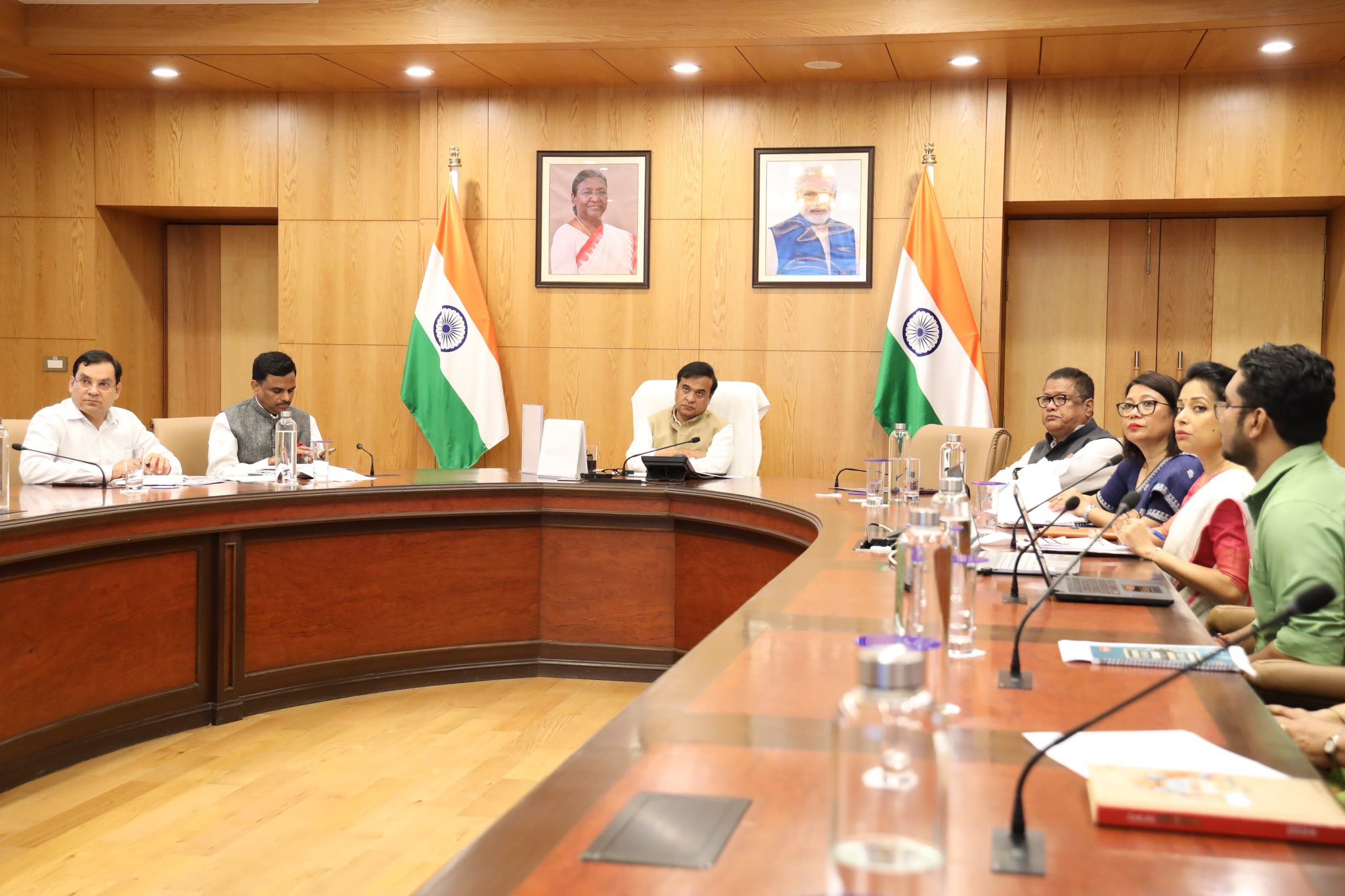 Review meeting of Nijut Moina Scheme