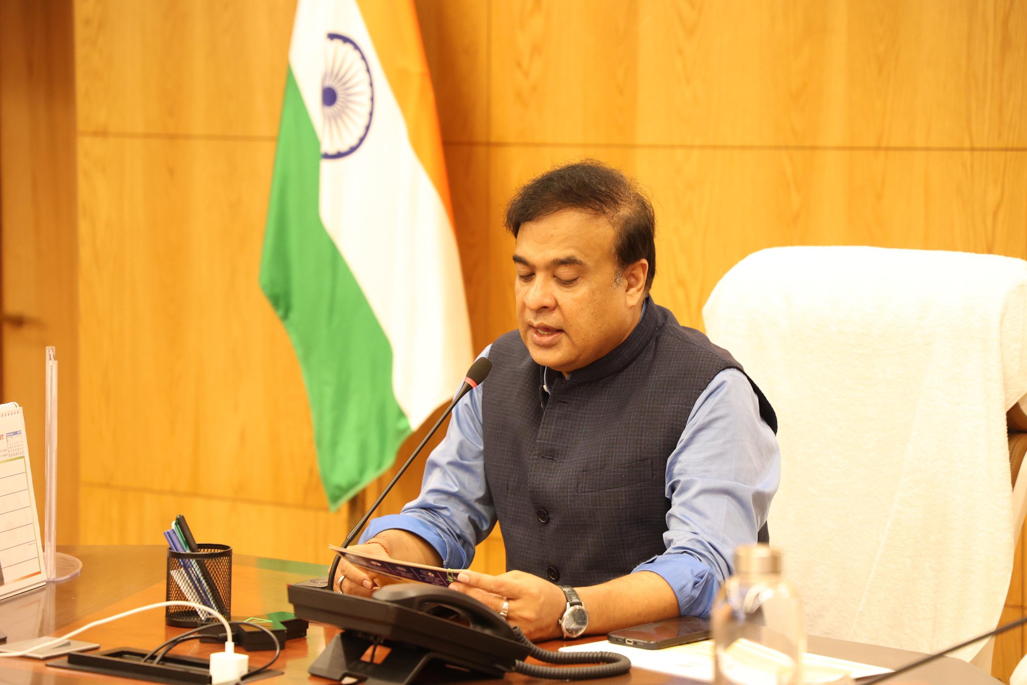 VC with MPs, MLAs, and DCs to discuss Orunodoi 3.0 and the National Food Security Act (NFSA)