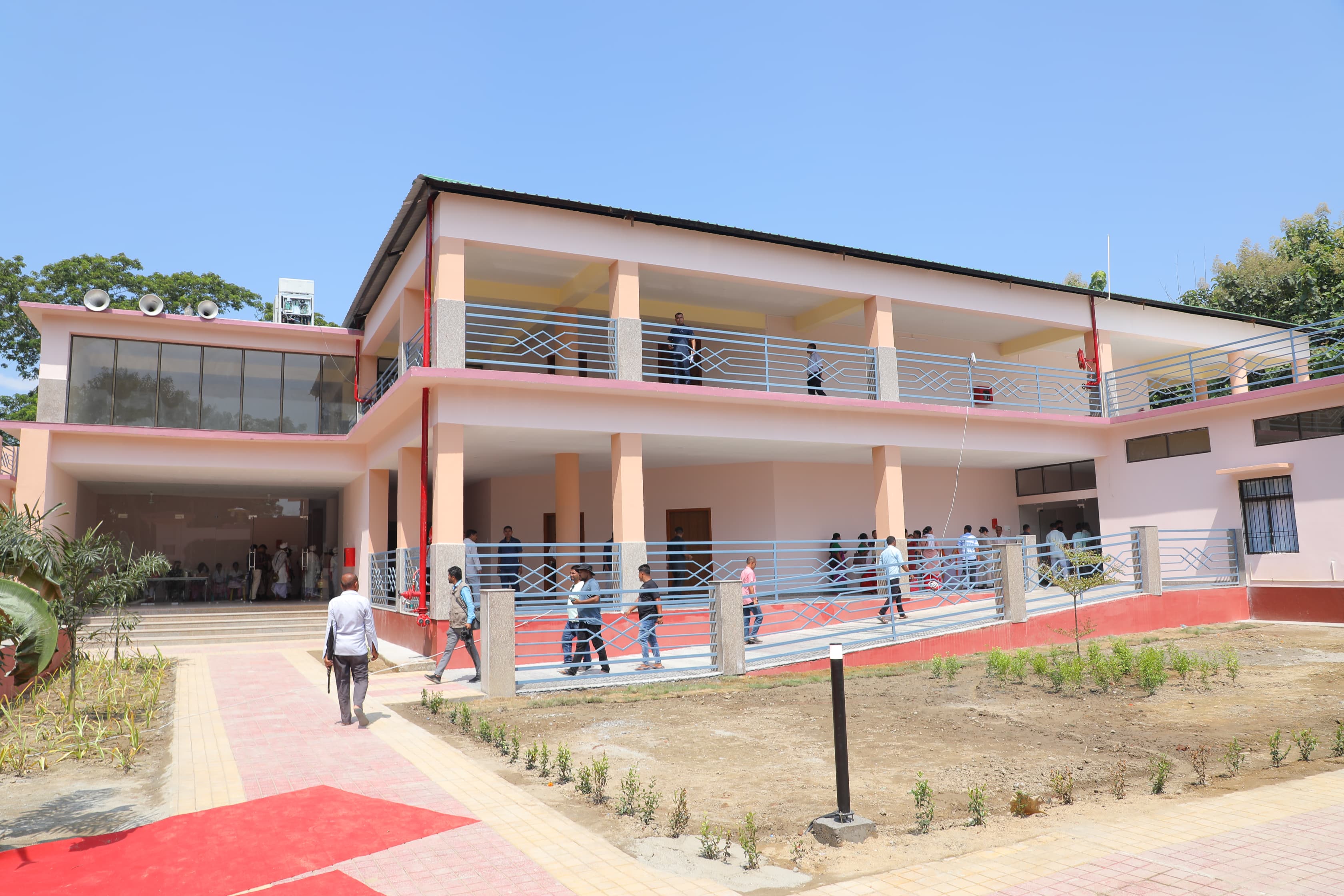 Inauguration of Swahid Smarak uddan Sammilan Kendra