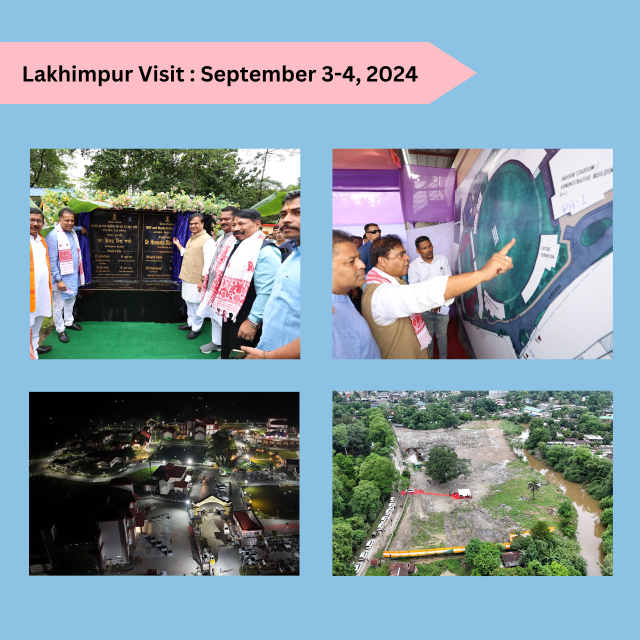 Chief Minister’s Visit to Lakhimpur