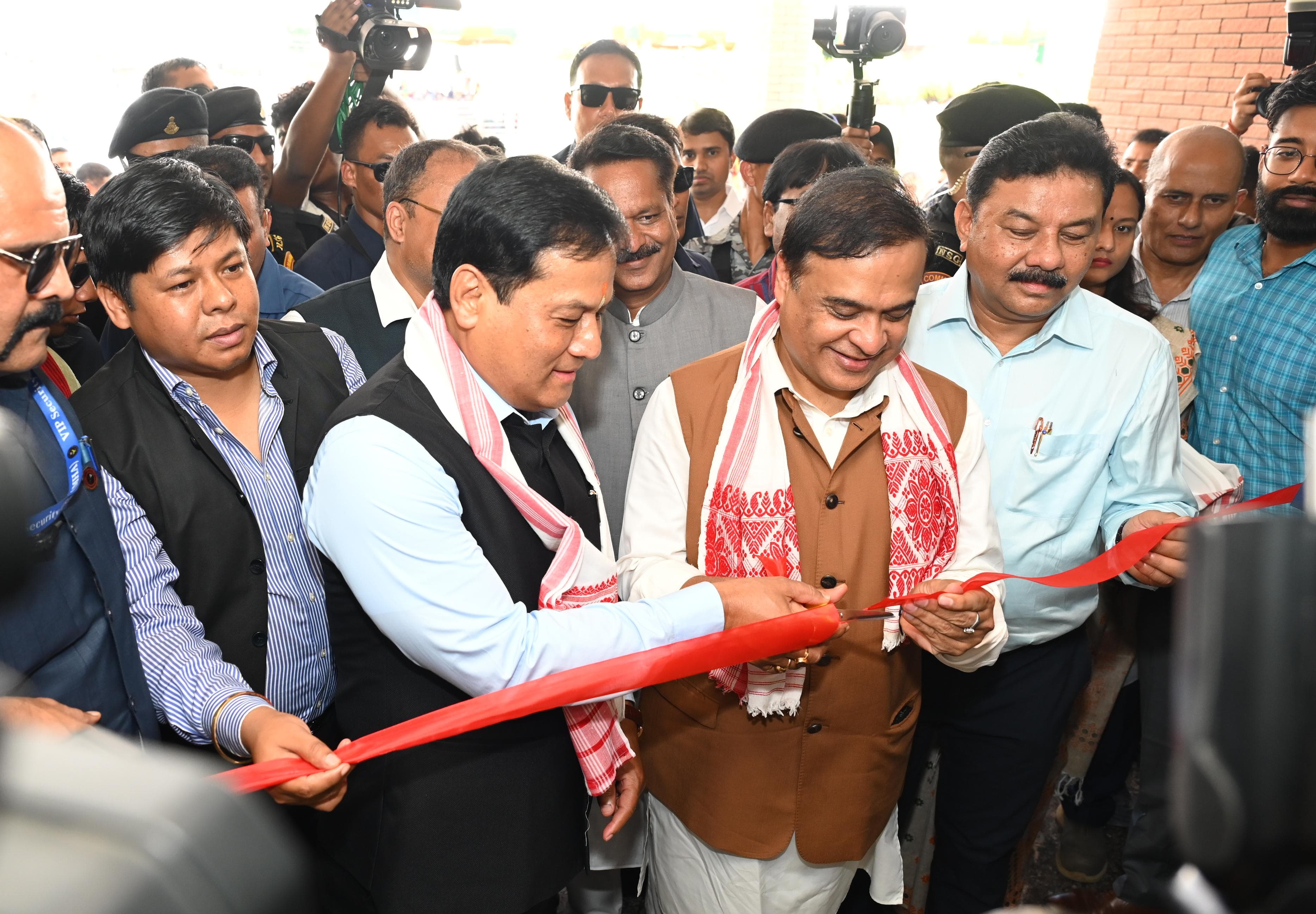 Inauguration of Chief Minister Secretariat at Dibrugarh