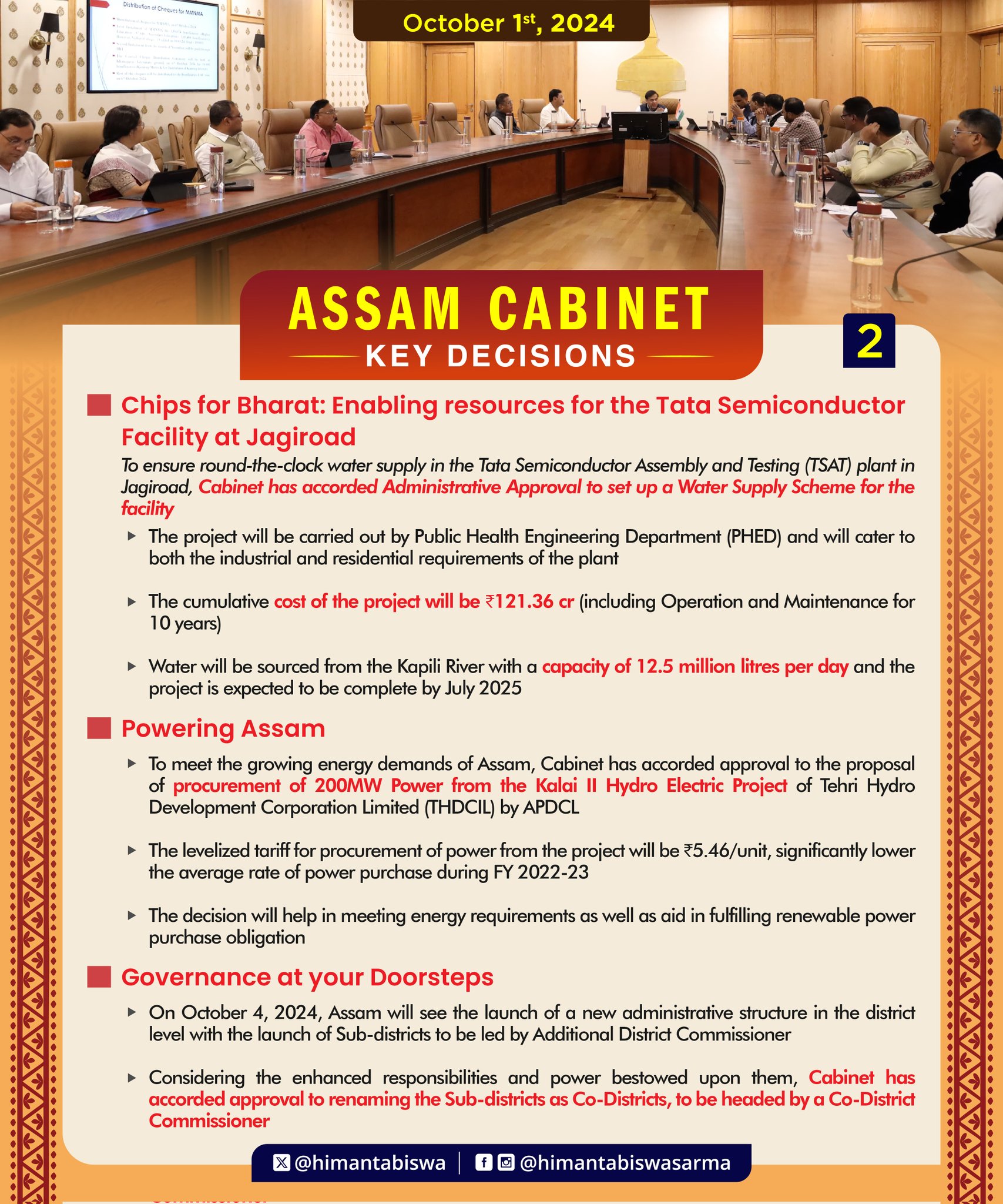 Cabinet Decision on 1 October, 2024 (2)