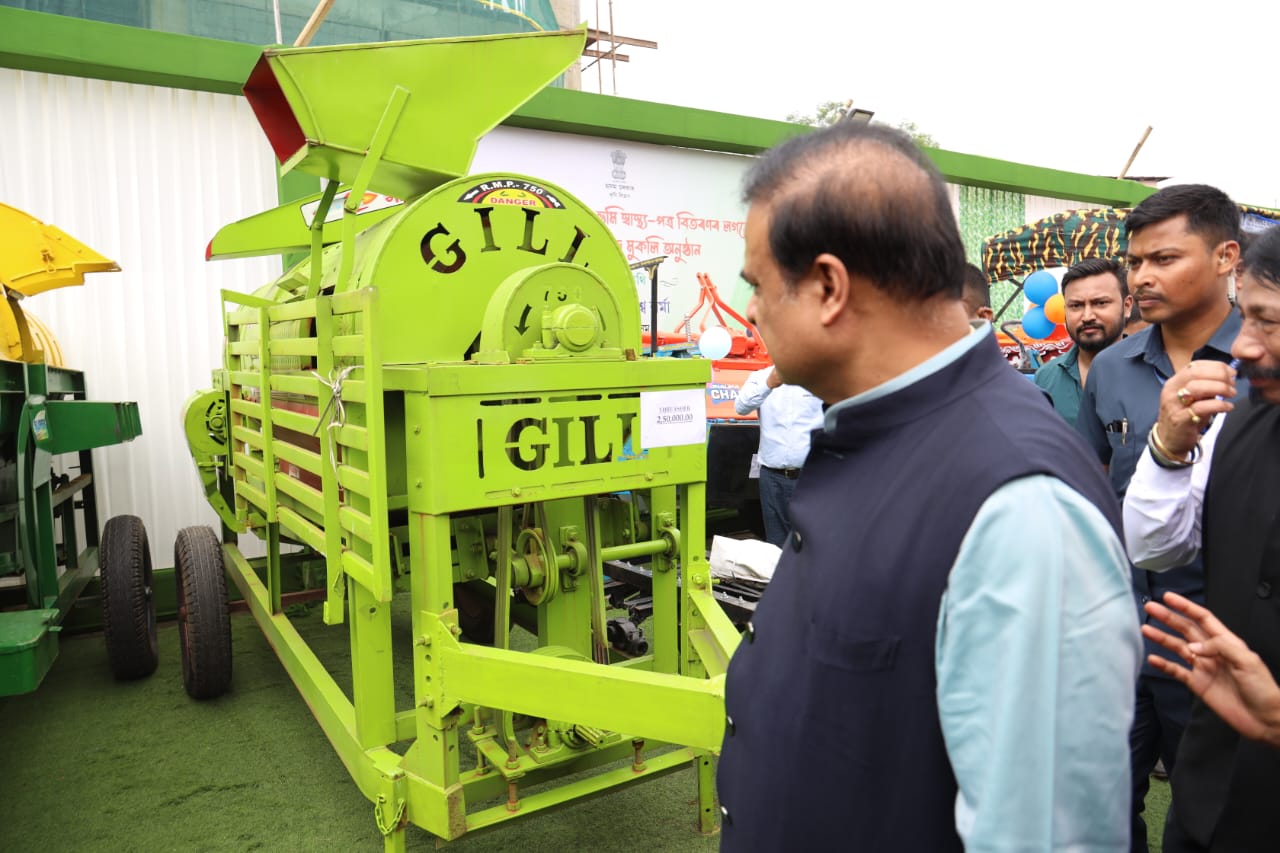 Distribution of modern agricultural machinery & inauguration of Knowledge Centres