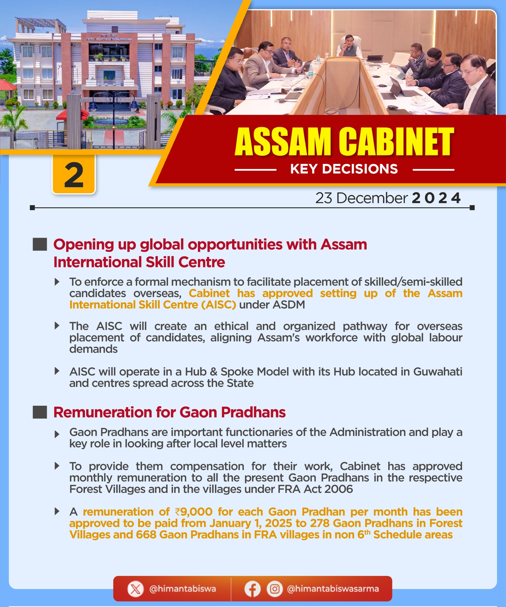 Cabinet Decision on 23 December, 2024 (2)