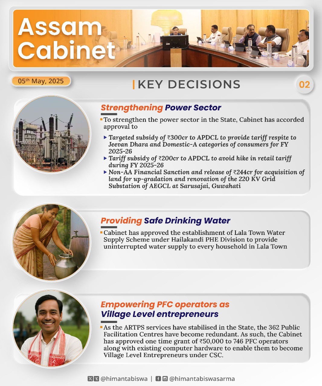 Cabinet Decision on 5 May, 2025 (2)