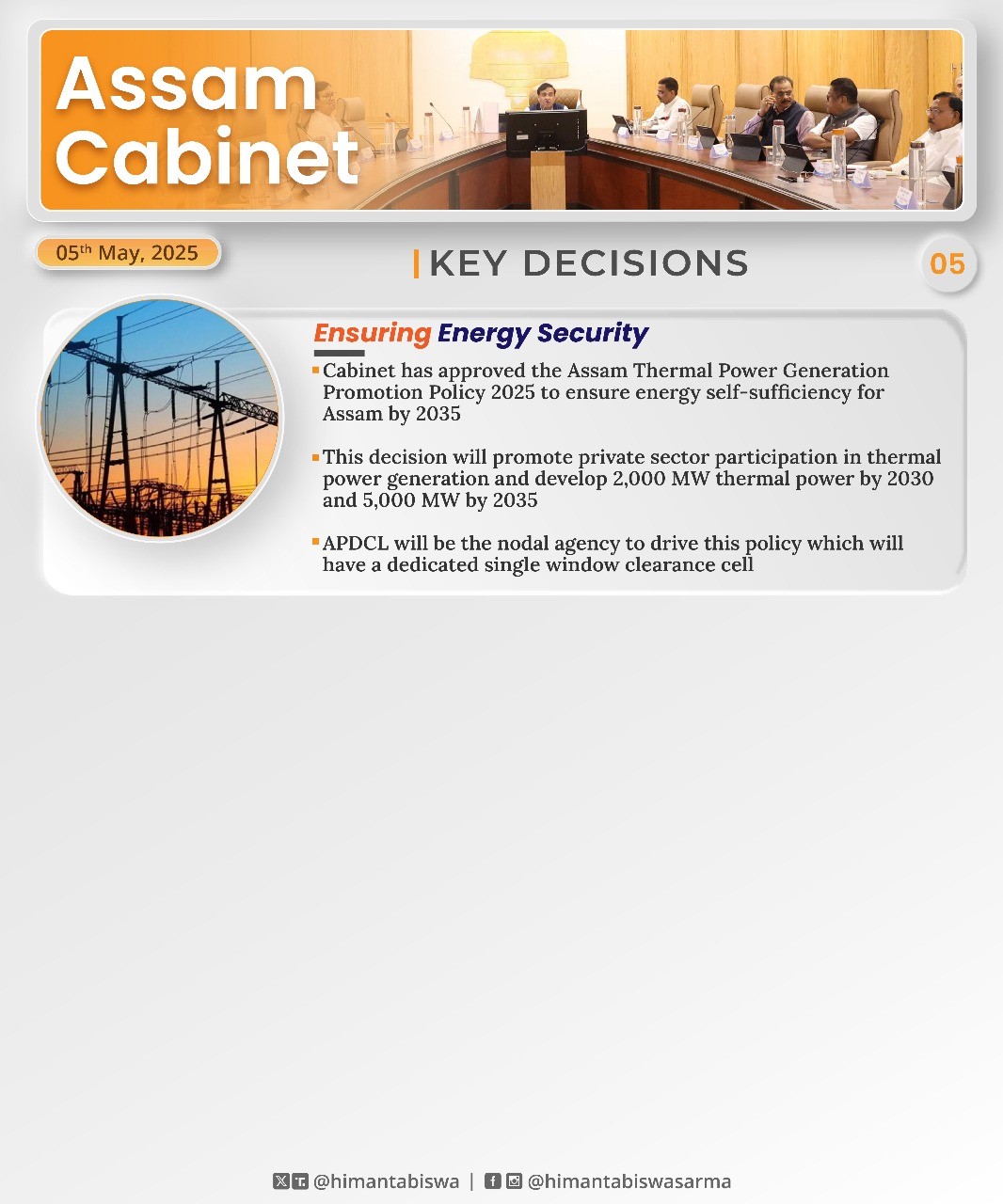 Cabinet Decision on 5 May, 2025 (5)